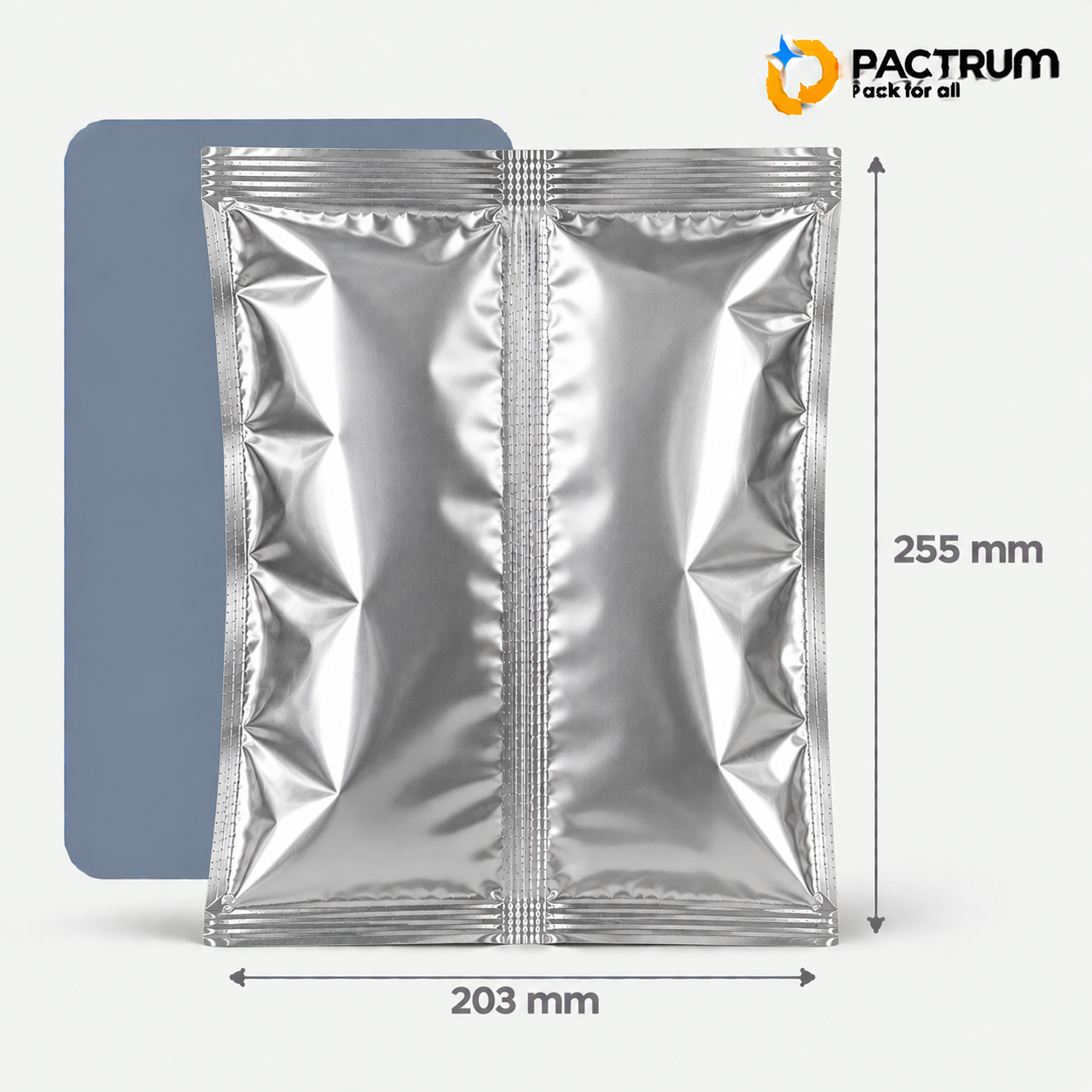 8 × 10 in Metallised Center Seal Pouch